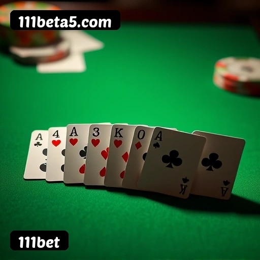 Jogos de Mesa Premium 111bet - Blackjack, Roleta, Baccarat